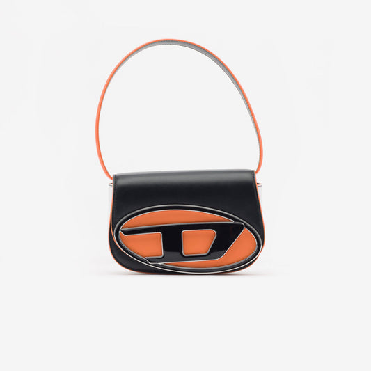 1DR Shoulder Bag in Black/Orange - TRSTX1 Store