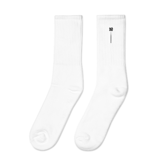 X Line Embroidered socks - TRSTX1 Store